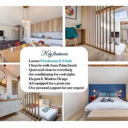 Brp Center,top Floor Luxurious House,8 Bed * Cannes